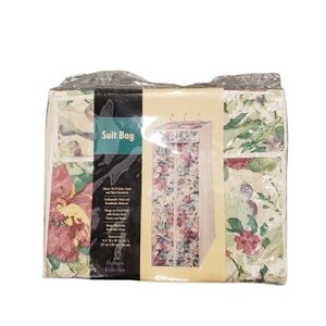 Vintage KMART Floral Hepburn Collection Suit Bag New